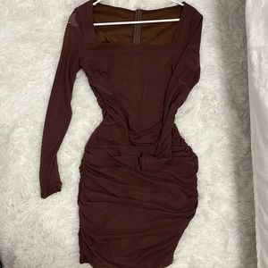 Pretty brown dress